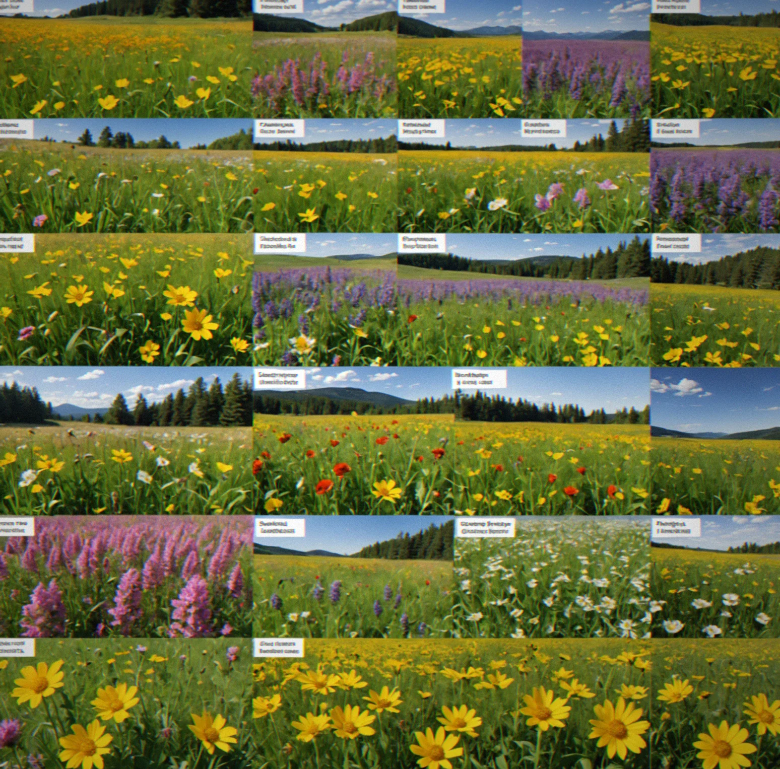 Calendar view from spring to autumn with pollinator unlock moments and prime synergy windows marked